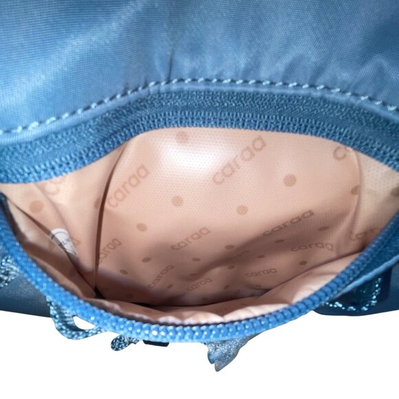 Caraa Sport Light Blue Nylon Multi-Pocket Adjustable Strap Utility Belt Bag - Ne - Picture 10 of 14